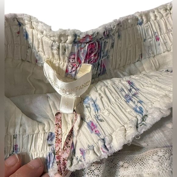 NWT LoveShackFancy Berry Medley Ruffle Mini Skirt - Picture 4 of 6